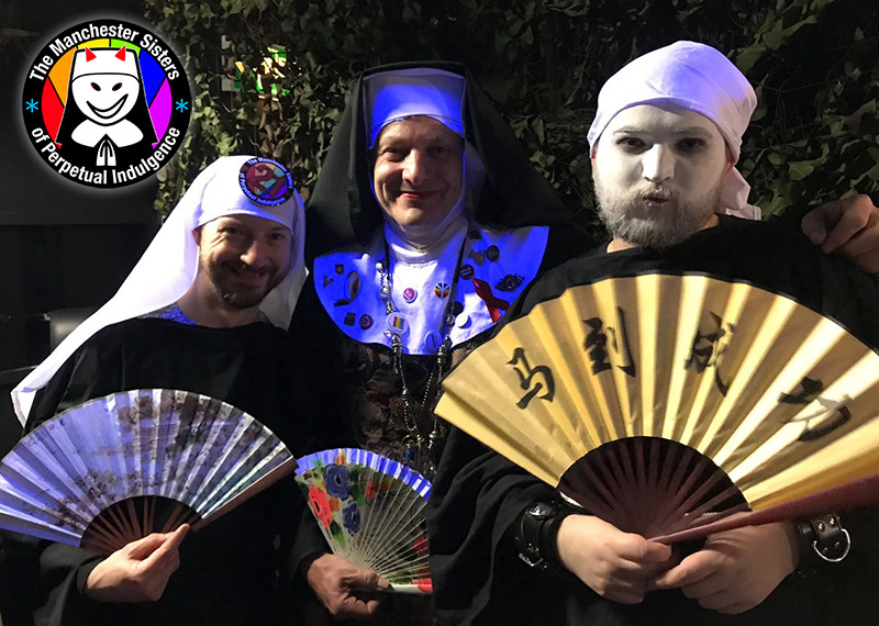 Sister Rolymeover with Postulant Mona and Postulant Bootrice at ChaChaBoudoir March 2018